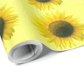 Zonnebloemen Cadeaupapier (Rol Hoek)