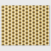 Zonnebloemen Cadeaupapier (Vlak)