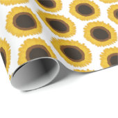 Zonnebloemen Cadeaupapier (Rol Hoek)