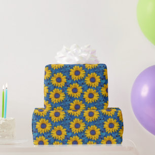 Zonnebloemen Cadeaupapier