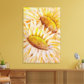 Zonnebloemen Canvas Afdruk (Insitu (Woonkamer))