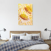 Zonnebloemen Canvas Afdruk (Insitu (Slaapkamer))