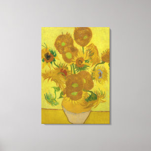 zonnebloemen canvas afdruk