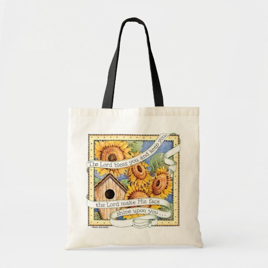 Zonnebloemen - Canvas tas (Voorkant)
