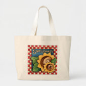 Zonnebloemen - Canvas tas (Voorkant)