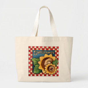 Zonnebloemen - Canvas tas