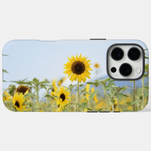 Zonnebloemen Case-Mate iPhone case (Achterkant (horizontaal))