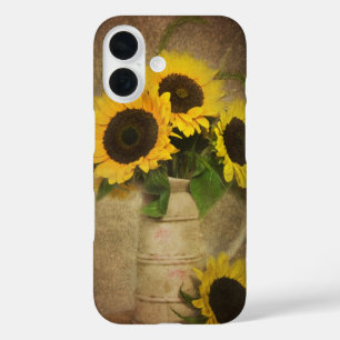 Zonnebloemen iPhone 16 Hoesje