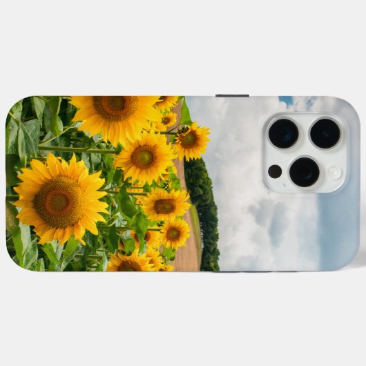 Zonnebloemen Case-Mate iPhone Case (Achterkant (horizontaal))