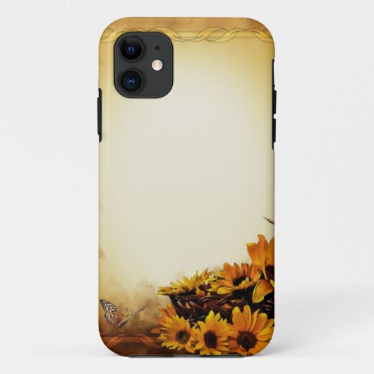 Zonnebloemen Case-Mate iPhone Case (Achterkant)