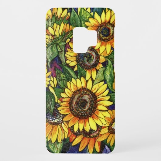 Zonnebloemen Case-Mate Samsung Galaxy Hoesje (Achterkant)