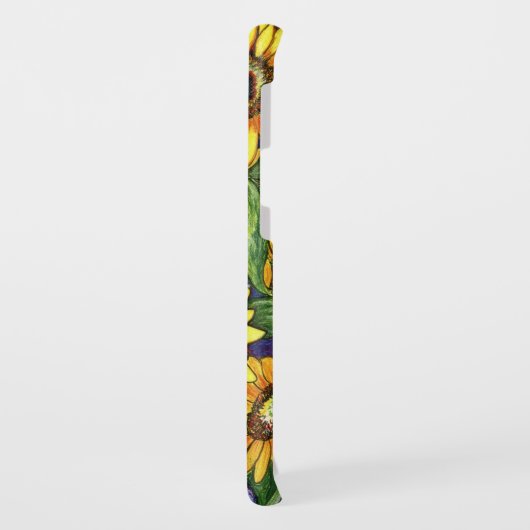 Zonnebloemen Case-Mate Samsung Galaxy Hoesje (Achterkant/links)