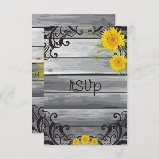 Zonnebloemen Collectie RSVP (Voorkant / Achterkant)