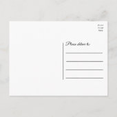 Zonnebloemen Country Floral Wedding Dank u Briefkaart (Achterkant)