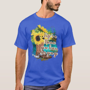 Zonnebloemen Cowboy Boots tilt een dans op die je T-shirt