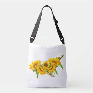 Zonnebloemen Crossbody Tas
