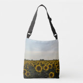 Zonnebloemen Crossbody Tas (Voorkant)