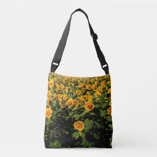 Zonnebloemen Crossbody Tas