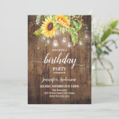 Zonnebloemen Dag Kaart (Staand voorkant)