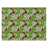Zonnebloemen, dagboeien, zomertuin tafelkleed (Voorkant (Horizontaal))