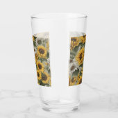 Zonnebloemen Daisies #2 Glas (Rechts)