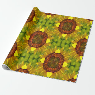 Zonnebloemen dansen... cadeaupapier