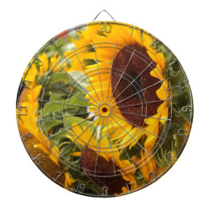 Zonnebloemen! Dartbord