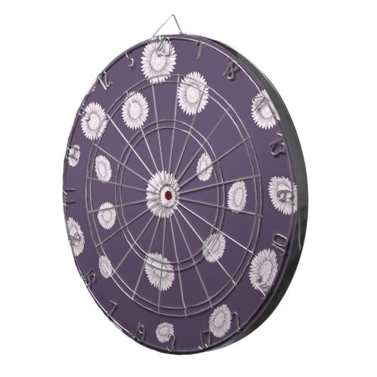 Zonnebloemen Dartbord (Voorkant Rechts)