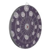 Zonnebloemen Dartbord (Voorkant Links)