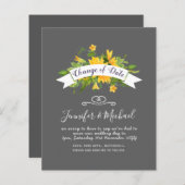 Zonnebloemen Datum Uitstel plannen Opmerking (Voorkant / Achterkant)