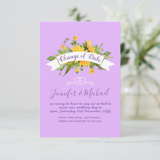 Zonnebloemen Datum Uitstel plannen Opmerking (Staand voorkant)