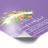 Zonnebloemen Datum Uitstel plannen Opmerking Foto Afdruk (Hoek)