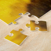 Zonnebloemen Design Jigzaag Puzzle Legpuzzel (Zijkant)