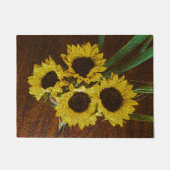 Zonnebloemen Deurmat (Voorkant)