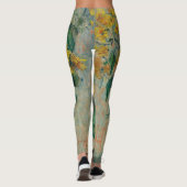 Zonnebloemen (door Claude Monet, 1880) Leggings (Achterkant)