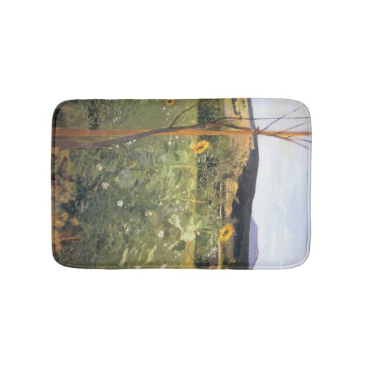 Zonnebloemen (door Jacek Malczewski) Badmat (Voorkant)