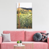 Zonnebloemen (door Jacek Malczewski) Canvas Afdruk (Insitu (Woonkamer))