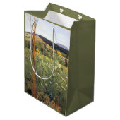 Zonnebloemen (door Jacek Malczewski) Medium Cadeauzakje (Achterkant Gekanteld)