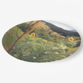 Zonnebloemen (door Jacek Malczewski) Papieren Bordje (Gekanteld)