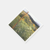 Zonnebloemen (door Jacek Malczewski) Servet (Hoek)