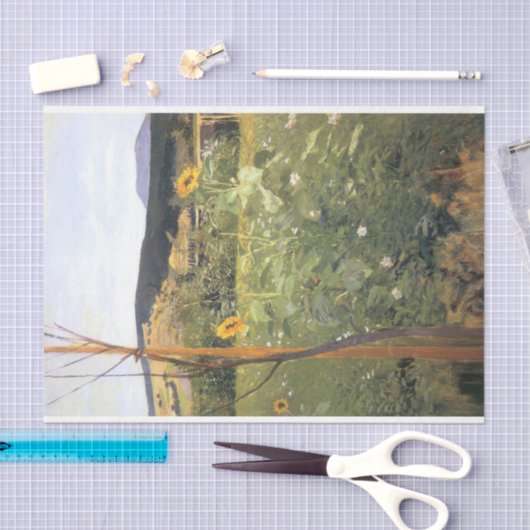 Zonnebloemen (door Jacek Malczewski) Tissuepapier (Craft)