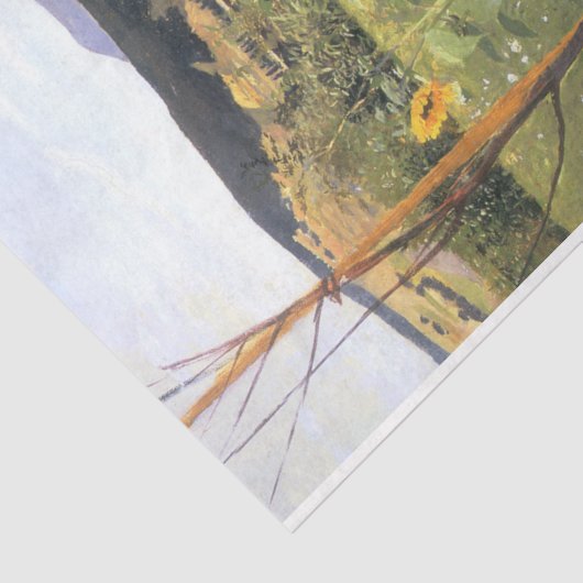 Zonnebloemen (door Jacek Malczewski) Tissuepapier (Detail)