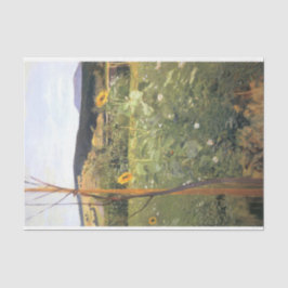 Zonnebloemen (door Jacek Malczewski) Tissuepapier