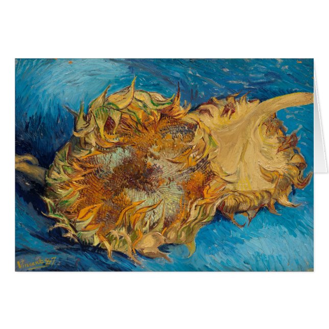 Zonnebloemen door Van Gogh schilderende kunst (Voorkant Horizontaal)