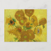 Zonnebloemen door Van Gogh schilderende kunst Briefkaart (Voorkant)