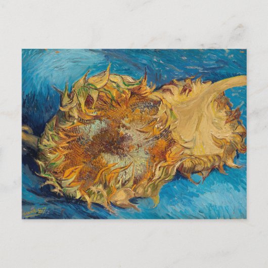 Zonnebloemen door Van Gogh schilderende kunst Briefkaart (Voorkant)