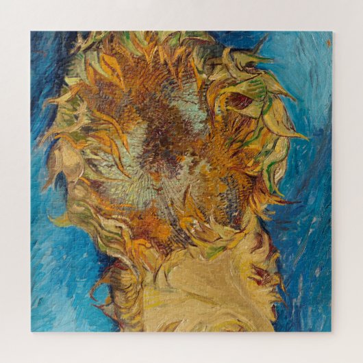 Zonnebloemen door Van Gogh schilderende kunst Legpuzzel (Horizontaal)
