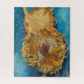 Zonnebloemen door Van Gogh schilderende kunst Legpuzzel (Verticaal)