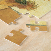 Zonnebloemen door Van Gogh schilderende kunst Legpuzzel (Zijkant)