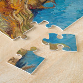 Zonnebloemen door Van Gogh schilderende kunst Legpuzzel (Zijkant)